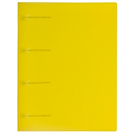Chemise à lamelles Easy XL Kolma, A4, KolmaFlex, semi-transparent, jaune