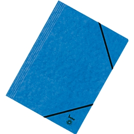 Chemise à trois rabats Vario bene, format A4, bleu