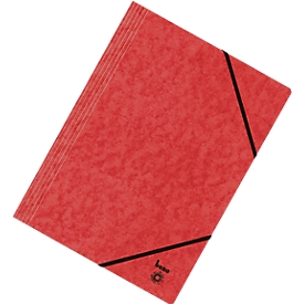 Chemise à trois rabats Vario bene, format A4, rouge