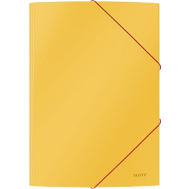 Chemise en carton à 3 rabats et élastiques Cosy Leitz®, jusqu'à 150 feuilles, jaune