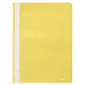Chemise transparente bene, format A4, polypropylène, 25 p., jaune