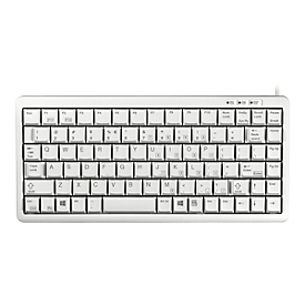 CHERRY Compact-Keyboard G84-4100 - clavier - QWERTY - US - gris clair