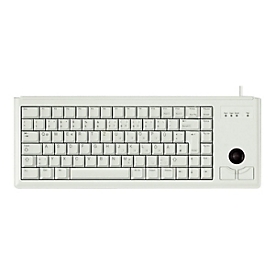 CHERRY Compact-Keyboard G84-4400 - Tastatur - Deutsch - Hellgrau
