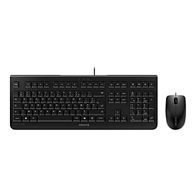 Cherry DC 2000 - Keyboard - 1.200 dpi Laser - AZERTY - Noir