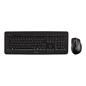 CHERRY DW 5100 - Tastatur-und-Maus-Set - Schweiz - Schwarz
