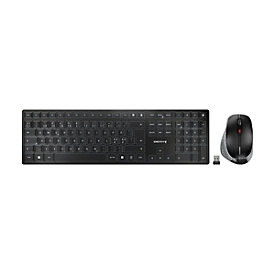 CHERRY DW 9500 SLIM - Tastatur-und-Maus-Set - kabellos - 2.4 GHz, Bluetooth 4.0 - Pan-Nordic - Tastenschalter: CHERRY SX
