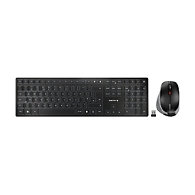CHERRY DW 9500 SLIM - Tastatur-und-Maus-Set - kabellos - 2.4 GHz, Bluetooth 4.0 - QWERTY - GB