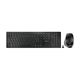 CHERRY DW 9500 SLIM - Tastatur-und-Maus-Set - kabellos - 2.4 GHz, Bluetooth 4.0 - Tschechisch/Slowakish - Tastenschalter: CHERRY SX