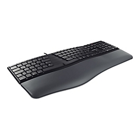 CHERRY KC 4500 ERGO - clavier - QWERTZ - Suisse - noir
