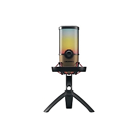 Cherry UM 9.0 PRO RGB - Mikrofon - Schwarz, Bronze
