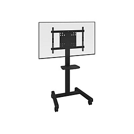 Chief FIT Series - Wagen - für interaktives flaches Paneel - mobil - Schwarz - Bildschirmgröße: 139.7-218.4 cm (55"-86")
