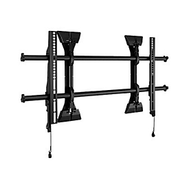 Chief Fusion Large Adjustable Fixed Display Wall Mount - For Displays 42-86" - Black - Befestigungskit (Wandmontage)