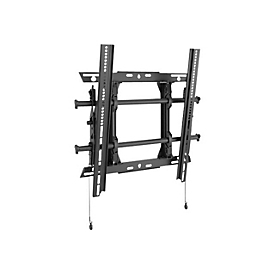 Chief Fusion Medium Portrait Tilt TV Wall Mount - For Displays 43-47" - Black - Befestigungskit (Kippbare Wandhalterung, 2 Verbindungsklammern)