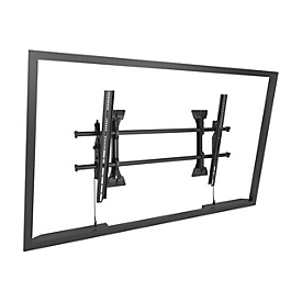 Chief Fusion X-Large Tilt TV Wall Mount - For Displays 55-100" - Black - Befestigungskit (Kippbare Wandhalterung, 2 Verbindungsklammern) - für Flachbildschirm - Schwarz