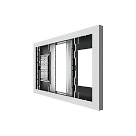 Chief Impact On-Wall Kiosk - Gehäuse - Querformat - für Digital Signage Panel - weiß - Bildschirmgröße: 190.5 cm (75")