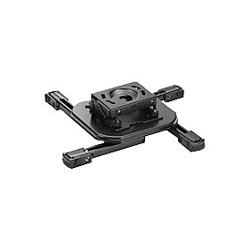 Chief Mini Universal Projector Mount - Black - Befestigungskit (Deckenmontage, Schnittstellengabel)