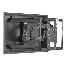 Chief Thinstall 18" Dual Arm Extension TV Wall Mount - For Displays 32-65" - Black - Befestigungskit (Wandmontage)