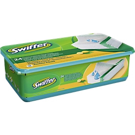 Essuie-tout Swiffer avec 8 lingettes anti-poussière rechargeables