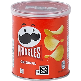 Chips Pringles Original, vegane Kartoffelchips mit dezenter Salznote, 12 Dosen mit jeweils 40 g, in Karton