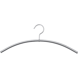 Cintre - L 420 mm - alu argenté - 5 p.