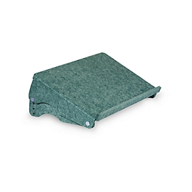 Circular-Line document holder BakkerElkhuizen Q-doc 515, 60% recycled material, W 515 x D 290 x H 120 mm, green