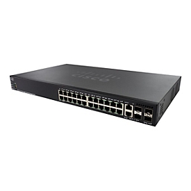 Cisco 550X Series SG550X-24P - switch - 24 poorten - Beheerd - rack-uitvoering