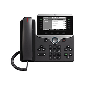 Cisco 8811 - Téléphone IP - Noir - Combiné filaire - Sur bureau/mural - LCD - 800 x 480 pixels