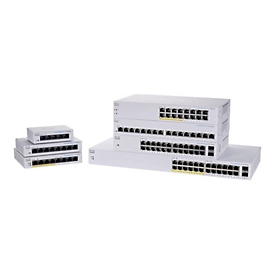 Cisco Business 110 Series 110-24PP - Switch - unmanaged - 12 x 10/100/1000 (PoE)