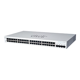 Cisco Business 220 Series CBS220-48P-4X - Switch - Smart - 48 x 10/100/1000 (PoE+)