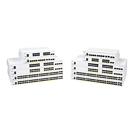 Cisco Business 250 Series CBS250-8FP-E-2G - Switch - L3 - Smart - 8 x 10/100/1000 (PoE+)