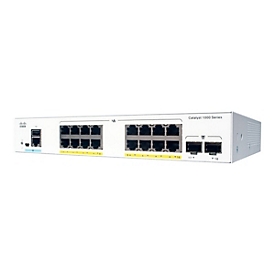 Cisco Catalyst 1000-16P-2G-L - Switch - managed - 16 x 10/100/1000 (PoE+)
