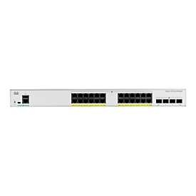 Cisco Catalyst 1000-24P-4G-L - Switch - managed - 24 x 10/100/1000 (PoE+)