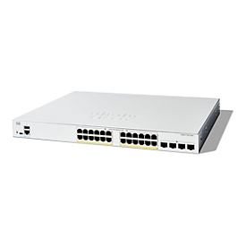 Cisco Catalyst 1200-24FP-4X - Switch - L3 - Smart - 24 x 10/100/1000 (PoE+)