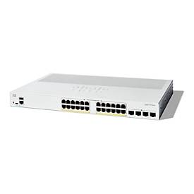 Cisco Catalyst 1200-24P-4X - Switch - L3 - Smart - 24 x 10/100/1000 (PoE+)