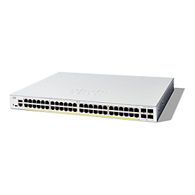 Cisco Catalyst 1200-48P-4X - Switch - L3 - Smart - 48 x 10/100/1000 (PoE+)