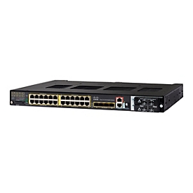 Cisco Industrial Ethernet 4010 Series - Switch - managed - 24 x 10/100/1000 (PoE+) + 4 x 10/100/1000/SFP (Uplink) - an DIN-Schiene montierbar - TAA-konform