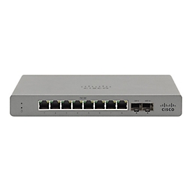 Cisco Meraki Go GS110-8P - Switch - managed - 8 x 10/100/1000 (PoE+) + 2 x SFP (mini-GBIC) (Uplink) - Desktop, wandmontierbar - PoE+ (67 W)