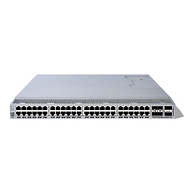 Cisco Nexus 92348GC-FX3 - Switch - L3 - managed - 48 x 10/100/1000 + 4 x 1/10/25 Gigabit SFP28 + 2 x 40/100 Gigabit QSFP28 - an Rack montierbar