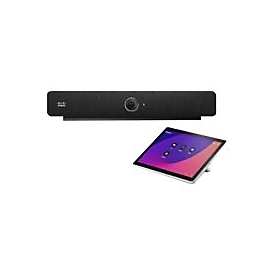 Cisco Webex Room Bar - Videokonferenzkomponente - Kohle - mit Wandmontierter Raumnavigator