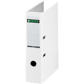 Classeur à levier 180° LEITZ, 80 mm, blanc