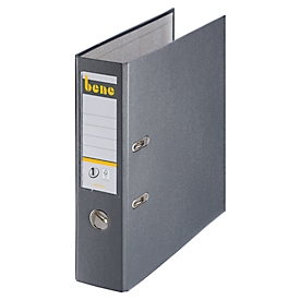 CLASSEUR À LEVIER KS 80MM ARDOISE N° 291400 BENE