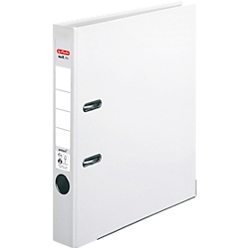 Classeur à levier maX.file protect herlitz, format A4, l. de la tranche 50 mm, blanc