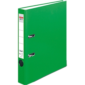 Classeur à levier maX.file protect herlitz, format A4, l. de la tranche 50 mm, vert clair