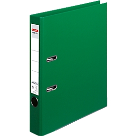 Classeur à levier maX.file protect plus herlitz, format A4, l. de la tranche 50 mm, vert