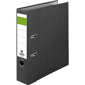 Classeur économique - A4 - dos 80 mm - étiquette dos collée - noir marbré - 1 pièce