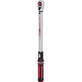 Clé dynamométrique à cliquet de précision ERGOTORQUE® 1/2", 40-200 Nm, rouge