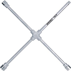 Clé en croix 720 S 24x27x32x20(3/4pouce 4 pans) L750 mmxl750mm