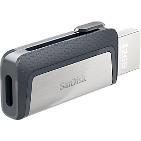 Clé USB 3.1 type C Ultra Dual SanDisk, jusqu'à 150 Mo/s, 32 Go