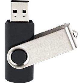 Clé USB « Gyro », 8 Go, noir