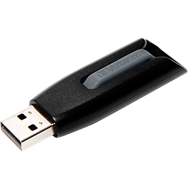 Clé USB Store n Go V3 Verbatim, USB 3.0, capacité de stockage 16 Go, mécanisme coulissant